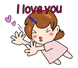 What's a cute English. sticker #7348820