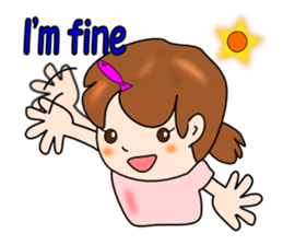 What's a cute English. sticker #7348825