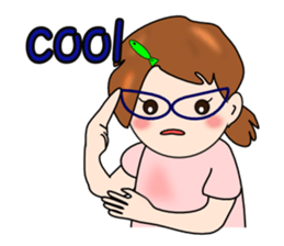 What's a cute English. sticker #7348826