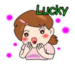 What's a cute English. sticker #7348828