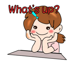 What's a cute English. sticker #7348835