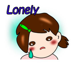 What's a cute English. sticker #7348840