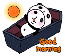 Panda in panda (fall version) sticker #7349099