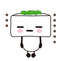 Tofu kun2 sticker #7349547
