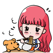 Yummy Girl sticker #7349650