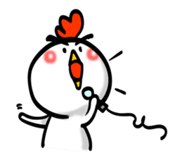 Easy to use Taiwanese & Jp Chicken 0-1 sticker #7349901
