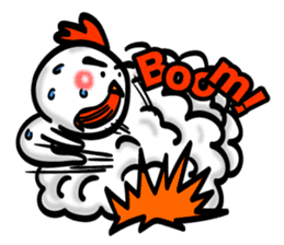 Easy to use Taiwanese & Jp Chicken 0-1 sticker #7349904