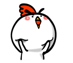 Easy to use Taiwanese & Jp Chicken 0-1 sticker #7349910