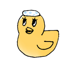 The cute lazy sheep sticker #7350434