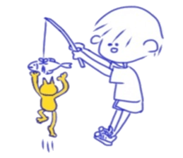 cat&me. sticker #7351007