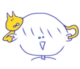 cat&me. sticker #7351021