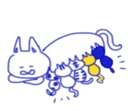 cat&me. sticker #7351034