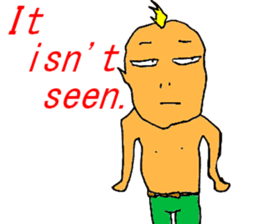 Excited man sticker #7351368