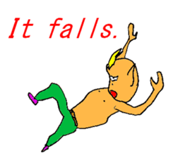 Excited man sticker #7351375