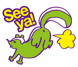 Noisy wild animals(English Ver.) sticker #7351529