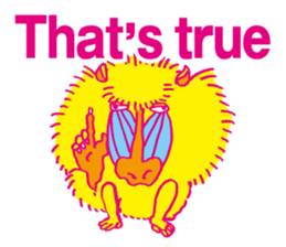 Noisy wild animals(English Ver.) sticker #7351530