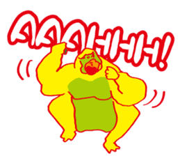 Noisy wild animals(English Ver.) sticker #7351540