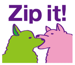 Noisy wild animals(English Ver.) sticker #7351544