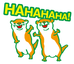 Noisy wild animals(English Ver.) sticker #7351553