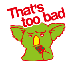 Noisy wild animals(English Ver.) sticker #7351555