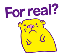 Noisy wild animals(English Ver.) sticker #7351560