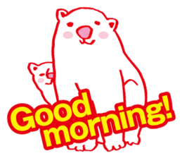 Noisy wild animals(English Ver.) sticker #7351562