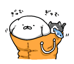 inukoro-san & hacchan sticker #7351607