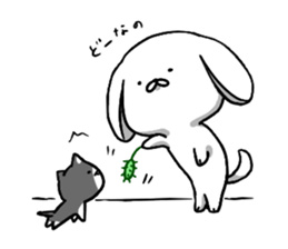 inukoro-san & hacchan sticker #7351620