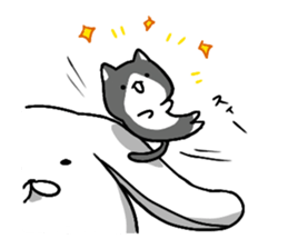 inukoro-san & hacchan sticker #7351622