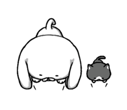 inukoro-san & hacchan sticker #7351629