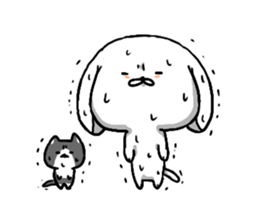 inukoro-san & hacchan sticker #7351630