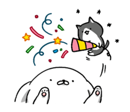 inukoro-san & hacchan sticker #7351632