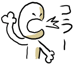 Daily life of wagahai sticker #7352005