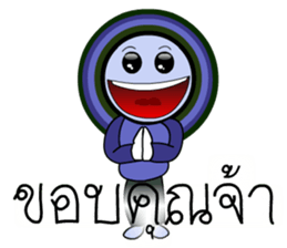 Rainbow circle sticker #7352138