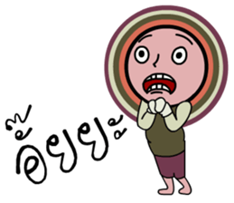 Rainbow circle sticker #7352152