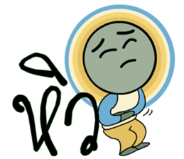 Rainbow circle sticker #7352154