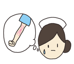 Nurse! sticker #7352189