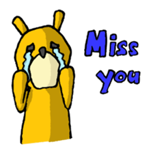 It's with all the wear of a bear.ver Eng sticker #7352374