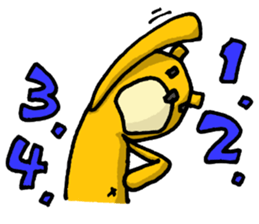 It's with all the wear of a bear.ver Eng sticker #7352384