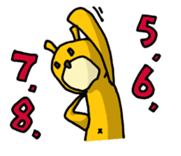 It's with all the wear of a bear.ver Eng sticker #7352385