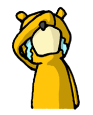 It's with all the wear of a bear.ver Eng sticker #7352387