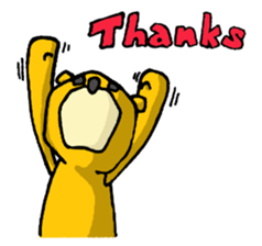 It's with all the wear of a bear.ver Eng sticker #7352397