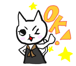 Neige and Noir sticker #7352564