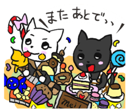 Neige and Noir sticker #7352603