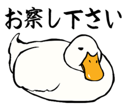 Mr. duck sticker part2 sticker #7352968