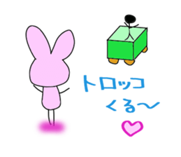 Love part3 of the live favorite rabbit. sticker #7353256