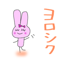 Love part3 of the live favorite rabbit. sticker #7353265