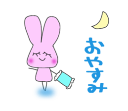 Love part3 of the live favorite rabbit. sticker #7353283