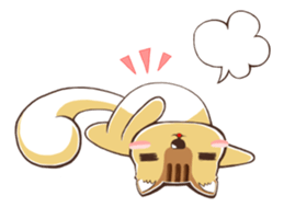 Everyday, chipmunk! with a little friend sticker #7353556