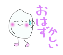 Daily life conversation of Mami of rice sticker #7353659
